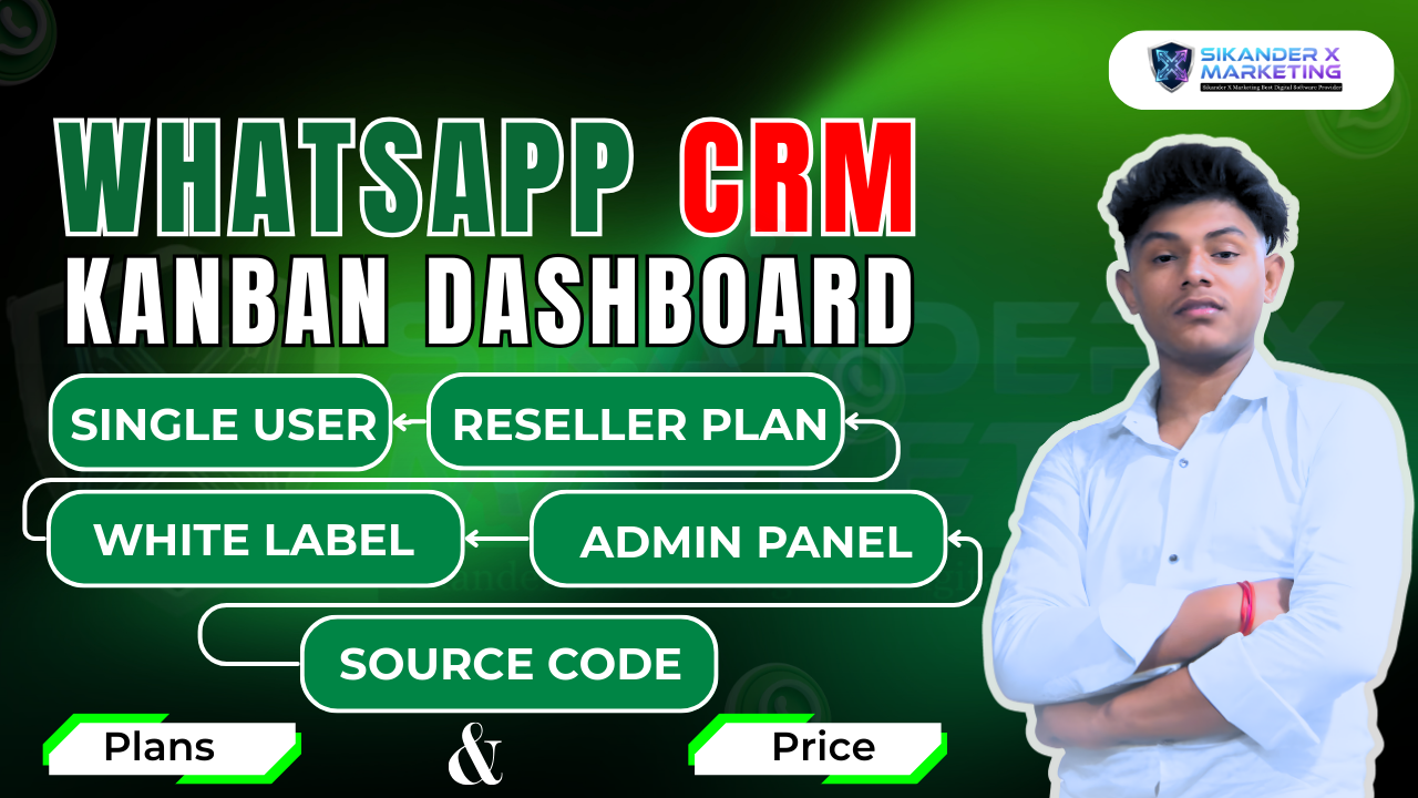whatsapp crm kanban dashboard