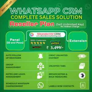 WHATSAPP CRM RESELLER PLAN
