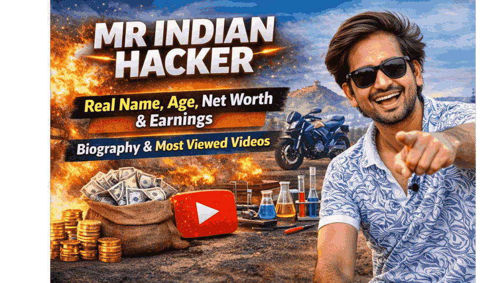 Mr Indian Hacker: Real Name, Age, Net Worth, Earnings, Most Viewed Videos & Biography